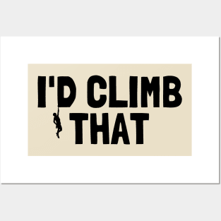 climbing Posters and Art